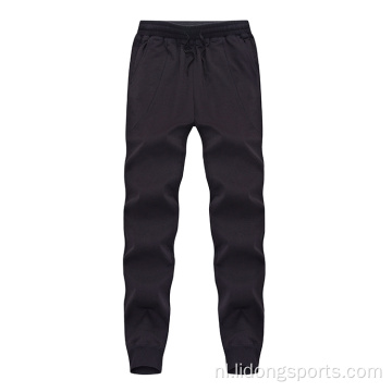 Katoenen polyester sportbroeken heren stretch zweetbroek